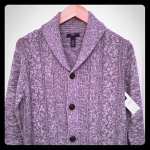 GAP Kids Knit Button Down Sweater